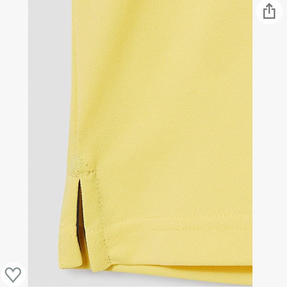 NWOT Amazon Essentials Men's Regular-fit Quick-Dry Golf Polo Shirt Yellow medium - Picture 5 of 9
